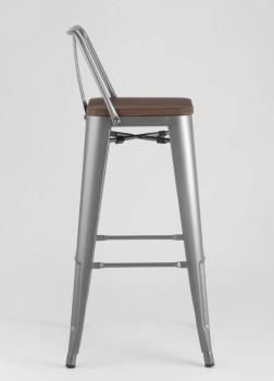Стул барный STOOL GROUP TOLIX WOOD со спинкой