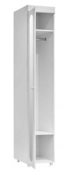 Шкаф 1 дв (560) с Большой зеркальной дверью Катрин-К АФ-34 Афина