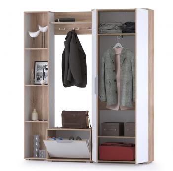 Прихожая Mobi Куба 22 10.123 + 13.141 + 13.58 + 13.136