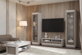 Гостиная Олимп Фантазия комплектация 3 (34.20+34.16+34.06+34.06)