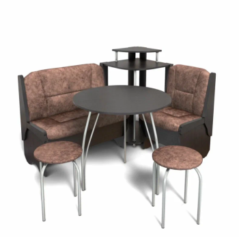 Венге, Велюр коньяк, серебро