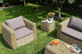 Лаунж-зона из искусственного ротанга (гиацинт) 4sis Кальяри