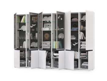 Гостиная Mobi Сидней Комплектация № 19 13.201 4шт + 13.200 2шт