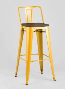 Стул барный STOOL GROUP TOLIX WOOD со спинкой