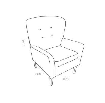 Кресло Сильва Рио Модель 017