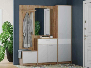 Серый камень,белый фасадный,дуб крафт табачный