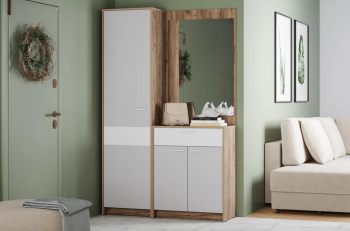 Серый камень,белый фасадный,дуб крафт табачный