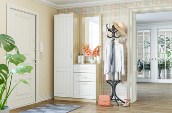 Прихожая Сильва Оливия комплектация 2 (НМ 014.71 ЛВ+НМ 040.49+НМ 040.45)
