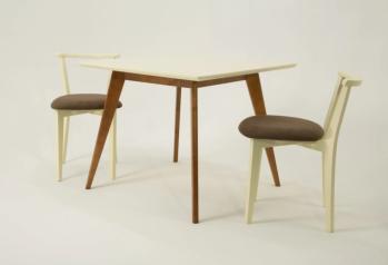 Стол ZiP-mebel Сканди М 90 со стульями Франк