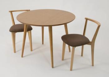 Стол ZiP-mebel Монте К 90 со стульями Франк