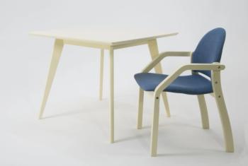 Стол ZiP-mebel Сканди М 90 со стульями Джуно