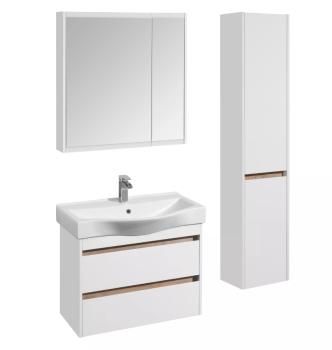 Зеркальный шкаф Aquaton Нортон 80