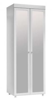 Шкаф 2дв (410) с 2 Большими зеркальными дверьми Катрин-К МН-43 Монако