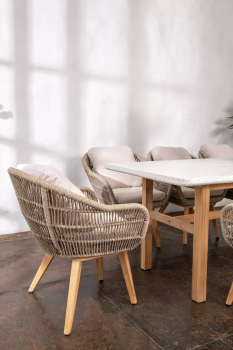 Кресло обеденное из тика Joygarden TALARA