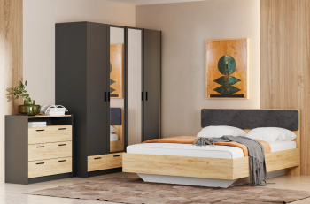 Антрацит, Дуб Крафт Золотой