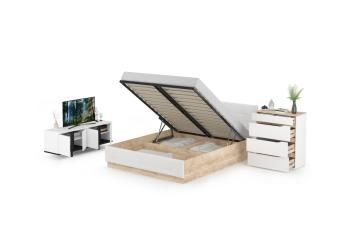 Кровать Mobi Муссон 11.28 + Комод 13.97 + Тумба ТВ 13.276