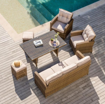 Комплект мебели с диванами Афина AFM-311BL