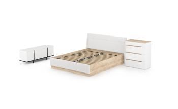 Кровать Mobi Муссон 11.28 + Комод 13.97 + Тумба ТВ 13.276