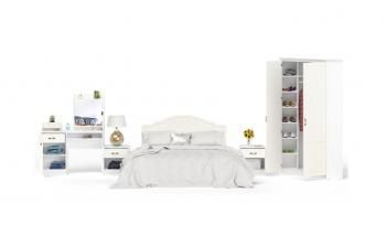 Спальный гарнитур Mobi Ливерпуль №3 11.08 + две 08.146 + 13.124.02 + 12.46.01 + 10.118 + 10.117