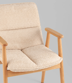 Стул обеденный STOOL GROUP Philo с деревянными ножками