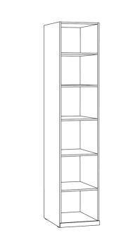 Шкаф-пенал Mobi Амьен 16.309.01