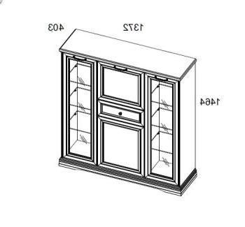 Тумба Анрэкс VALENCIA 2V2D1S