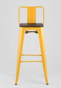 Стул барный STOOL GROUP TOLIX WOOD со спинкой