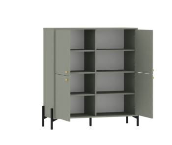 Гостиная Сильва Нуар комплектация 1 (НМ 011.26+НМ 011.35+НМ 011.78)