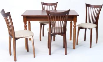 Обеденная группа ZiP-mebel Верди 120 со стульями Миранда