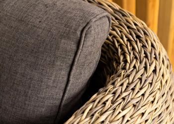 Диван из искусственного ротанга (гиацинт) трехместный 4sis Кальяри