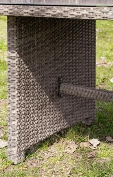 Обеденный комплект ROYAL FAMILY Fiona из искусственного ротанга