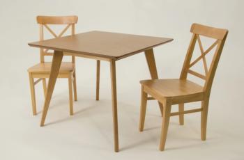 Стол ZiP-mebel Сканди М 100 со стульями Ингольф