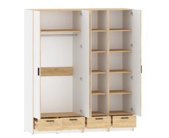 Шкафная группа Сильва Оттавия комплектация 6 (НМ 011.80 PZ+НМ 011.20+НМ 011.20 PZ)