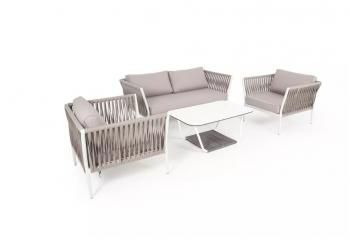 Лаунж-зона плетеная из роупа 4-местная 4sis