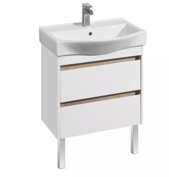 Тумба с раковиной Aquaton Нортон 65/раковина Беверли 65