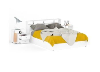 Кровать СВК Камелия 1600 + две тумбы