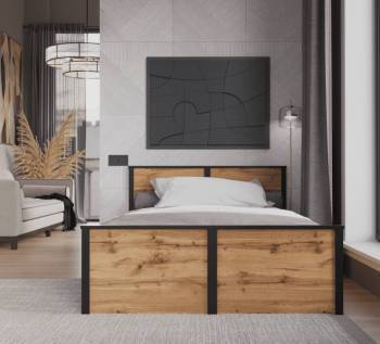 Кровать БРВ Мебель LOFT LOZ120х200 без основания