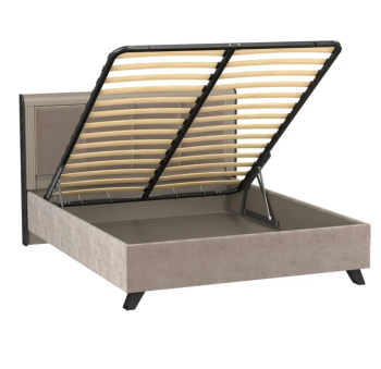 Кровать двойная Олимп 76.14 Фиделия (подъемный мех.) (ш.1600)