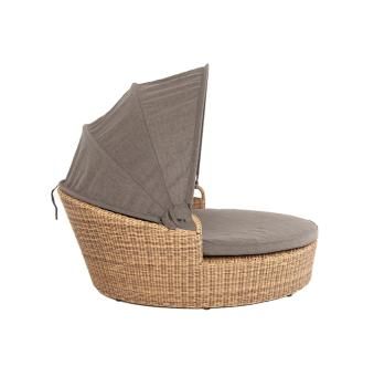 Плетеная кровать круглая 4sis Стильяно