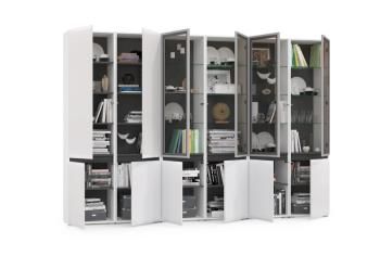 Гостиная Mobi Сидней Комплектация № 19 13.201 4шт + 13.200 2шт