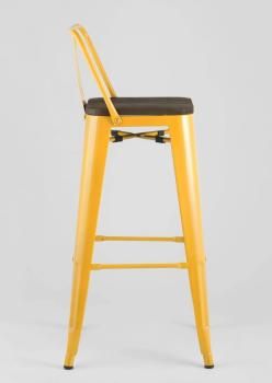 Стул барный STOOL GROUP TOLIX WOOD со спинкой