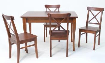 Обеденная группа ZiP-mebel Моцарт 120 со стульями Ингольф