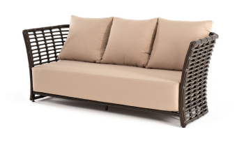 Диван из искусственного ротанга трехместный 4sis Валенсия