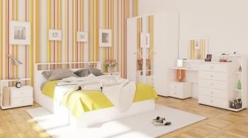 Кровать СВК Камелия 1600 + две тумбы