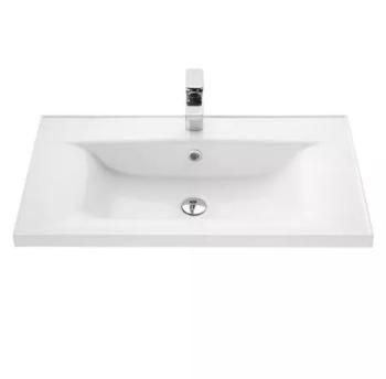 Тумба с раковиной Aquaton Римини 80 NEW/Раковина Айрис 80