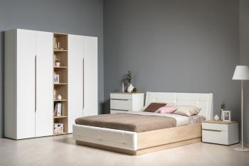 Шкаф Mobi Муссон 13.198 + 13.349 Стеллаж + 13.198 Шкаф