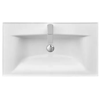 Тумба с раковиной Aquaton Римини 80 NEW/Раковина Айрис 80