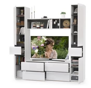 Гостиная Mobi Сидней Комплектация № 16 13.63 + 15.57 + 13.202 2шт