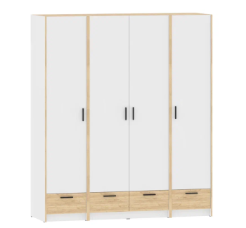 Шкафная группа Сильва Оттавия комплектация 3 (НМ 011.80+НМ 011.20+НМ 011.20)