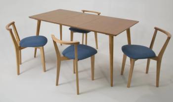 Стол ZiP-mebel Монте 120 со стульями Франк